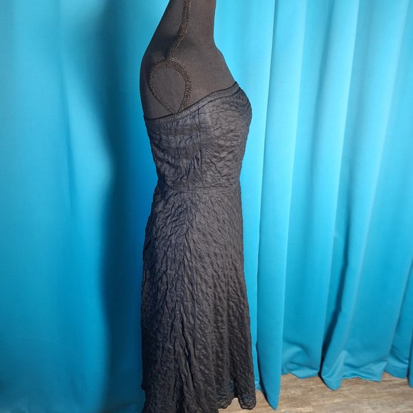 J Crew Casual Short Dress Size 4 Black - Picture 2 of 3